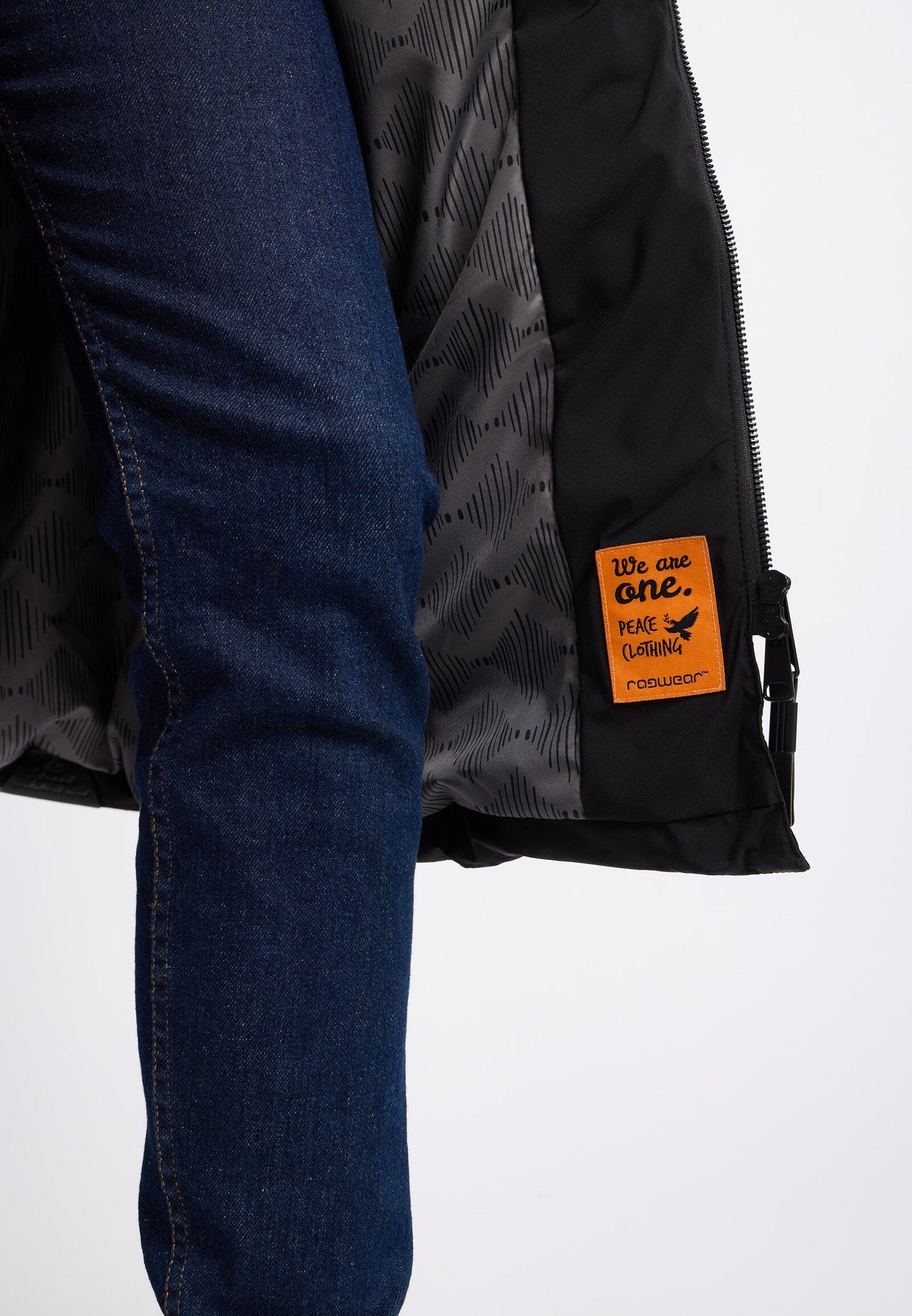 Abrigo Ragwear Pavla Long Black