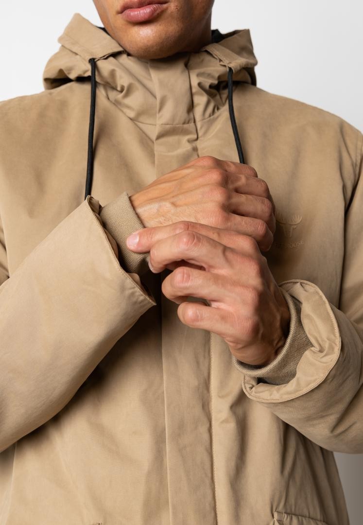 Abrigo Fat Moose Marshall Winter Beige