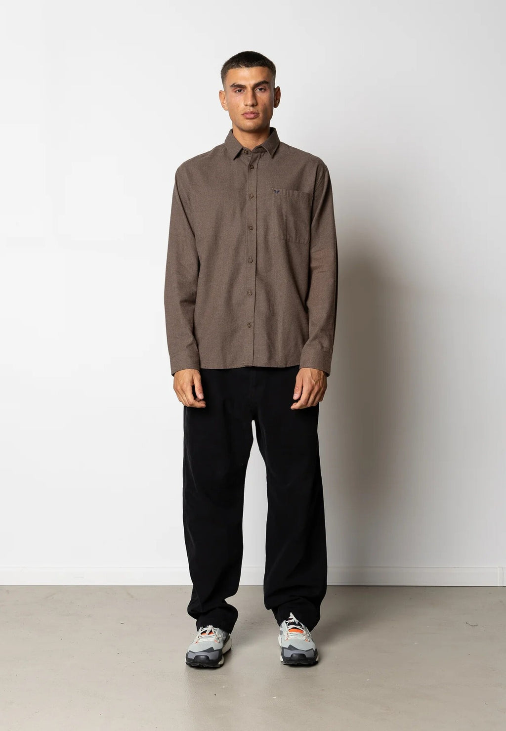 Camisa Fat Moose Frank Franela Marron