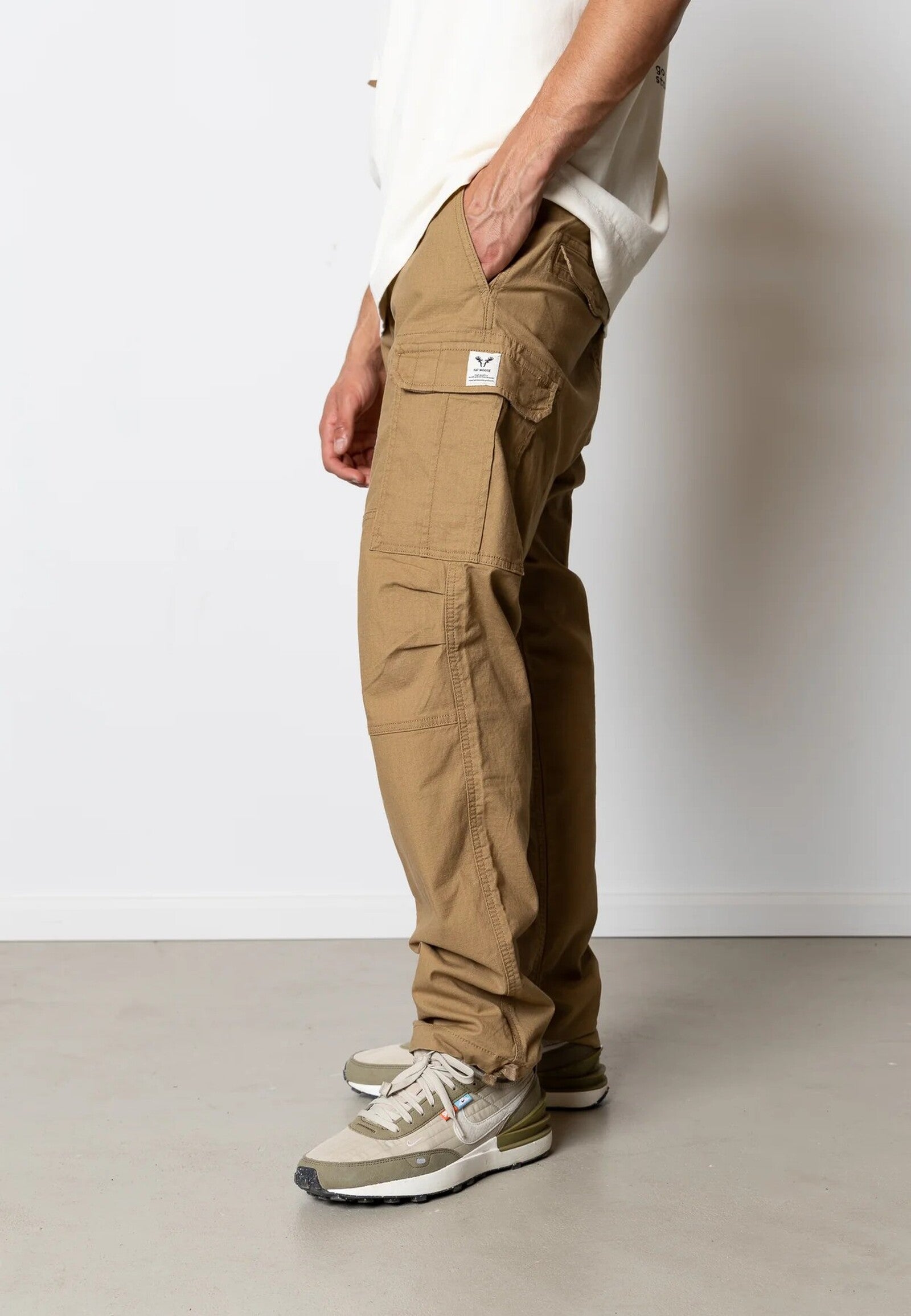 Pantalones Cargo Fat Moose Radar Khaki