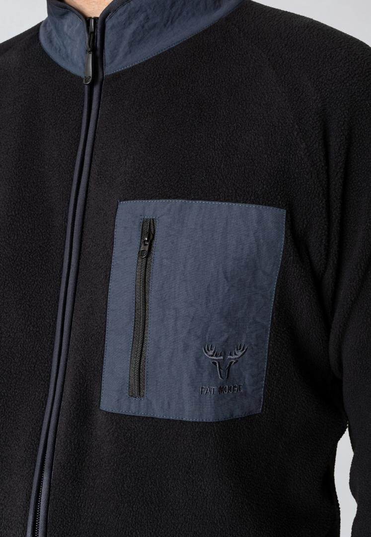 Forro Polar Fat Moose Will Negro