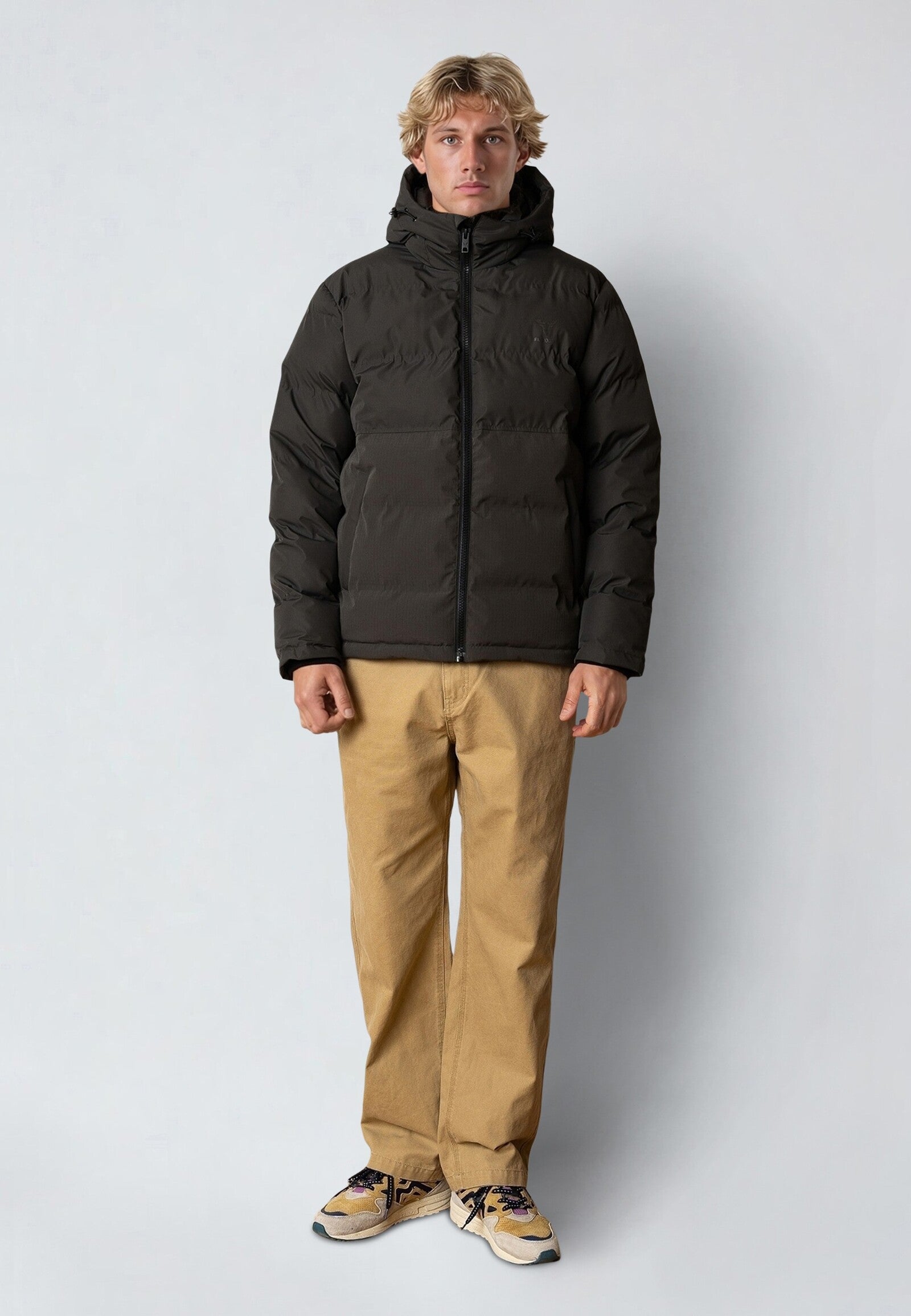 Chaqueta Fat Moose Birk Verde Botella