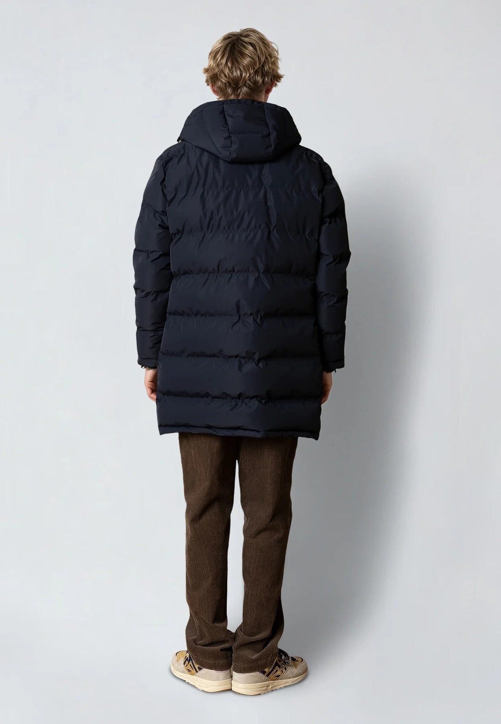 Chaqueta Fat Moose Birk Long Azul Oscuro