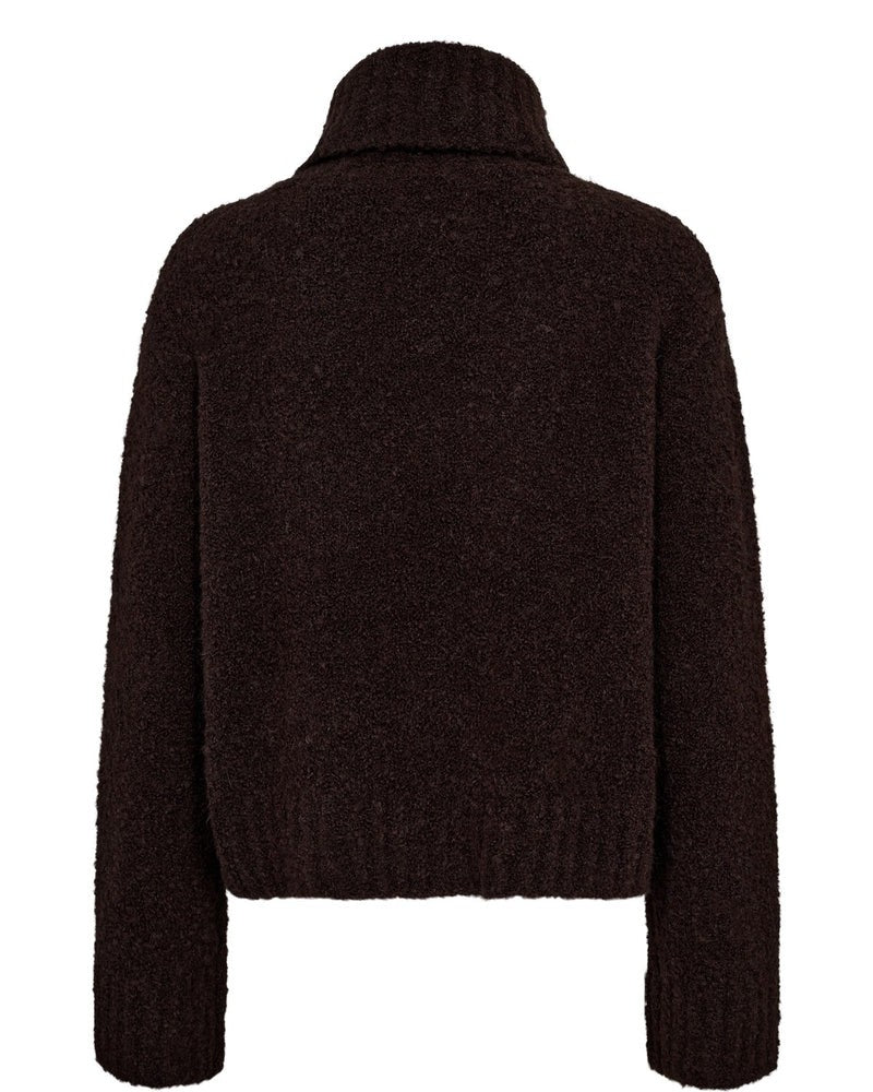 Jersey Nümph Nuwila Cropped Café oscuro