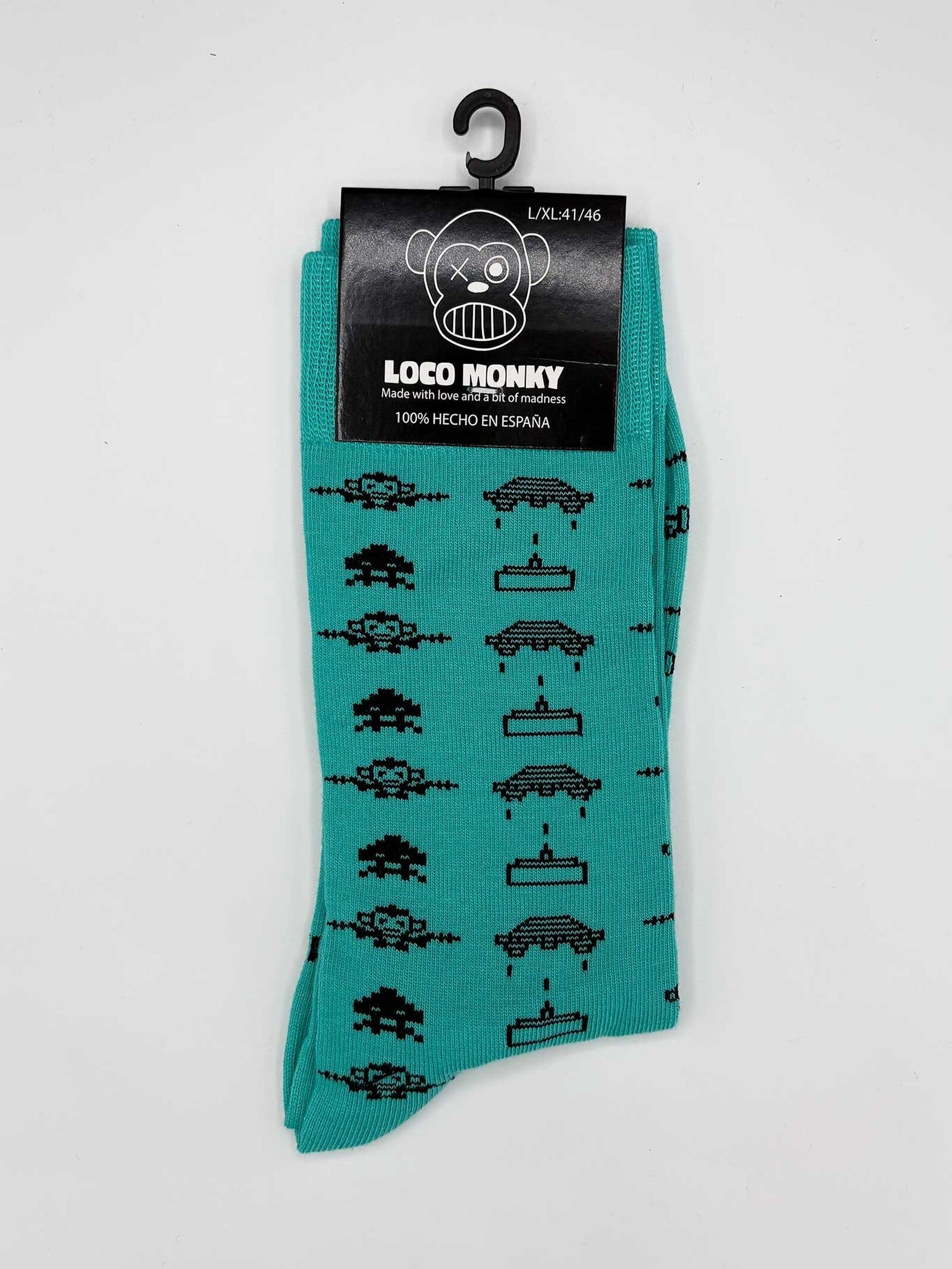 Calcetines Loco Monky Space Monky Ocean