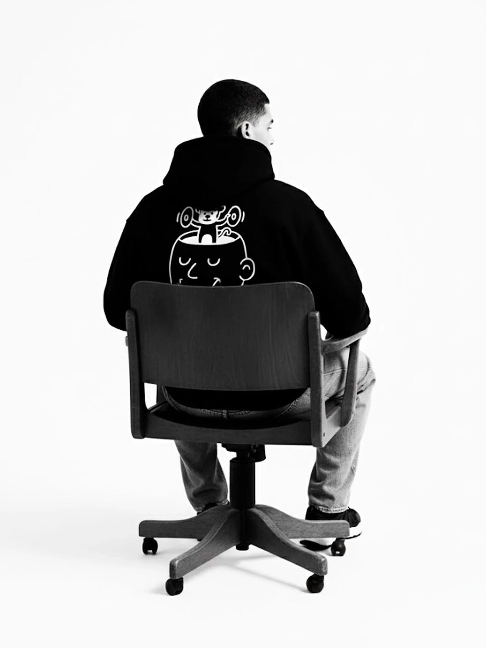 Sudadera Loco Monky So Good negro