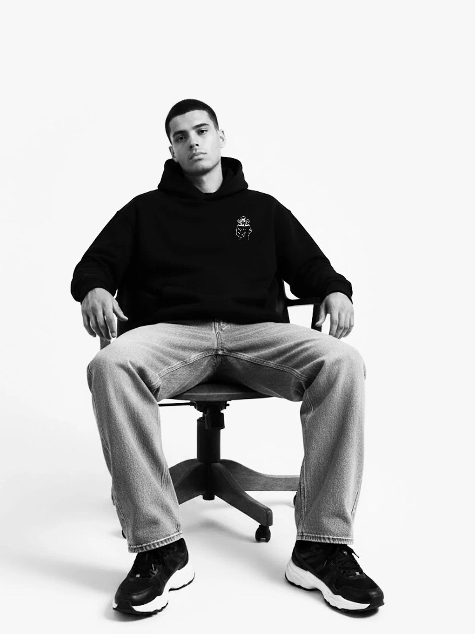 Sudadera Loco Monky So Good negro